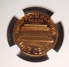 1960 Large Date Over Small Date Proof Lincoln Memorial Cent Ngc Pf68rd