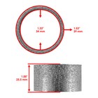Exhaust Muffler Connecting Gasket For Suzuki Dr350 Dr350se 1990-1999