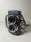 Rolleiflex Gray Baby 4x4 Tlr W  Rolleilux Light Meter  Case  Strap  And Lenses