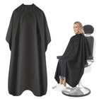 Share Hair Cutting Cape Pro Salon Hairdressing Hairdresser Gown Barber Solid Bla