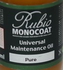 Rubio Monocoat Universal Maintenance Oil Pure 100 Milliliters Unopened