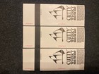 Lot Of 3 Sequential Vintage Billy Idol Ticket Stubs 2003 House Of Blues Hob Mint