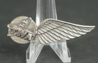 Vintage Twa Sterling Stewardess Wing Pin Airline Badge 2 25  Lg Balfour Co