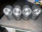 Sure Grip Invader 94a V Tread Wheels  In Very Good Shape  Lettering Removed