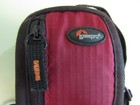 Red Lowepro Compact Camera Case-nice