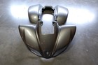 Kawasaki Kfx 700 04-10 Plastic Black Carbon Fiber Look Front And Rear Fender Set