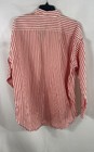 Lauren Ralph Lauren Women s Orange White Striped Button Down Shirt Sz Xl Nwt