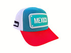 Fifa World Cup  26 Mexico Team Green Red Trucker Hat   Official Licensed Product