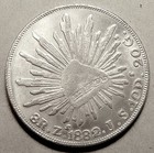 1882 Mexican Trade Dollar Copy Novelty Token Coin 1 537  Dia 