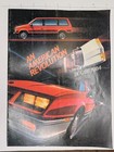1984 Dodge An American Revolution Car Brochure Catalog Auto Advertising Van E10
