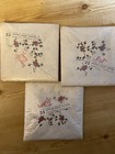 Vintage 1950   s Paper Napkins  Lot Of 13 Packages 325 Singles Mixed Occasions