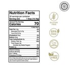Cold Milled Raw Chia Ground - Omega-3   Fiber Superfood Jar