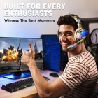Wired Gaming Headset With Mic Headphone For Ps4 Ps5 Xbox Dell Hp Asus Pc Laptop