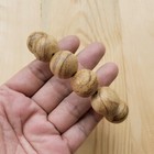 Charming 20 Mm Papua Aquilaria Agarwood Bracelet 14 Grams Aloeswood 12 Beads  84