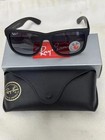 Ray-ban Justin Rb4165 622 t3 Matte Rubber Black Grey Polarized Sunglasses 54mm