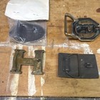 Civil War Militaria Reproduction Belt Buckles Lot Brass Metal 4 Pieces