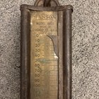 Vintage Hanson 8920 Hanging Spring Scale 200 Lb Capacity    the Viking   