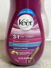 3 In 1 Veet Hair Removal Gel Cream Sensitive Formula 13 50 Oz Sealed