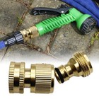 4pcs 3 4  Garden Hose Quick Connect Water Solid Brass Female Male Connector Set