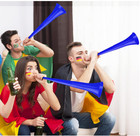 Collapsible Stadium Horn Noisemakers For Sporting Events Party Blue Cheering