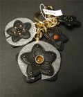 Coach Wildflower Mix  Purse Bag Charm Keychain Nwt