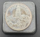 Vintage 1968 San Diego 200th Anniversary Us Mint Commemorative Silver Medal