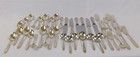 42 Pc Oneida Silver Grosvenor 1921 Silverplate Flatware Set