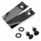 Remote Control Lawn Mower Blades 2-pack     For Robotic Mowers High-strength Blade