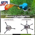 Lawn Mower Steel Wire Grass Trimmer Head Brush Cutter Weed Eater Trimmer Head