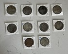 Morgan Silver Dollars Lot Of 10 -  1878 -1921 Mixed Years And Mints