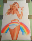 Mariah Carey Rainbow 1999 Original Promo Poster Double Sided 24x36 Vintage Print