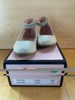 Cynthia Rowley Gold Rhinestone Dress Shoes Girls Size 12 Zip Back