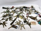 Large Lot  3 Lbs   Of Vintage Asstd  Metal Cut Keys  House  Car  Padlock  Etc 