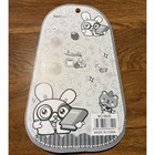 Lanbeitu Kawaii Stationery Set Pencils Ruler Eraser Sharpener Peace Sign Toppers