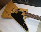 57 Korina Explorer Prototype Replica Using Vintage Gibson   Kluson Usa Hdwre 
