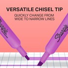 Sharpie Tank Highlighters Chisel Tip Assorted Fluorescent Colors 12 Count