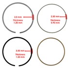 Caltric Piston Rings For Yamaha Moto-4 Yfm350 warrior 350 Yfm350 1987-2004