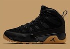 Nike Air Jordan 9 Retro Boots Black Gum Ar4491-025 Men   s Shoes New
