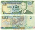 Fiji 2 Dollars Banknote  2000  P-102  Unc  Commemorative X 10 Pcs