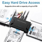 Usb 3 0 To Ide Sata Converter External Hard Drive Reader Adapter 2 5  3 5  Cable