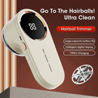 1pc Usb Rechargeable Electric Lint Remover With Led Display Fabric Shaver - New