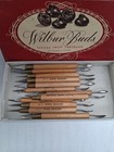Vintage Kemper Pottery Ceramic Sculpting Tools Set With Vintage Wilber Buds Box 