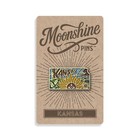 Kansas Shaped Lapel Pin Kansas State Enamel Pin