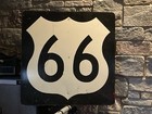 Vintage Original Route 66 Highway Sign 36 X 36