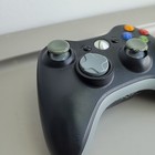 Official Oem Microsoft Xbox 360 Wireless Controller Black Tested Works -see Pics