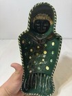 Vintage Antique French Yelloware Woman Gretel Mold Henri Siegfried Alsace France