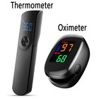 Digital Forehead   Ear Thermometer Non Contact Infrared Temperature Gun Adult