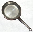 Vintage 9 8inch French Copper Frying Pan Made In France Mint Tin 1 5mm 4lbs     