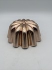 Vintage Daisy Flower Fluted Copper Toned Jello Food Mold 3 5 Cup