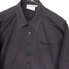 Chef Works Uniform Shirt Mens Large Black Long Sleeve Utility Restaurant Cook